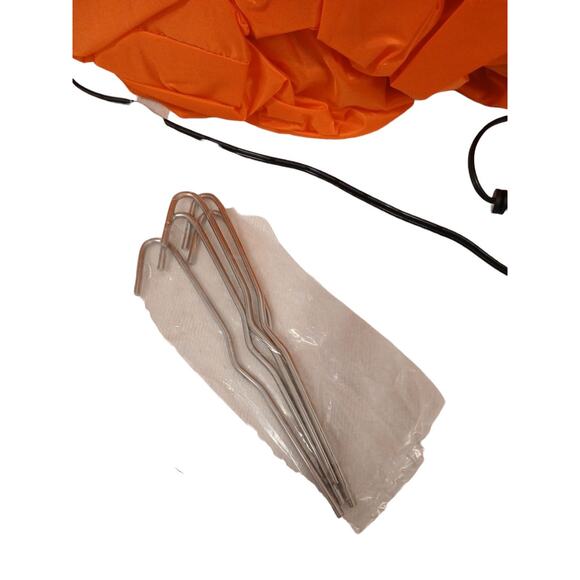 Inflatable LIGHTED Large 8' PUMPKIN PATCH Air blown Yard Outdoor Indoor Party - Picture 11 of 15